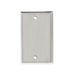 Blank Stainless Steel Faceplate