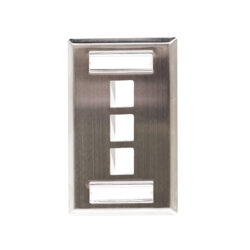 Stainless Steel ID Label Faceplates